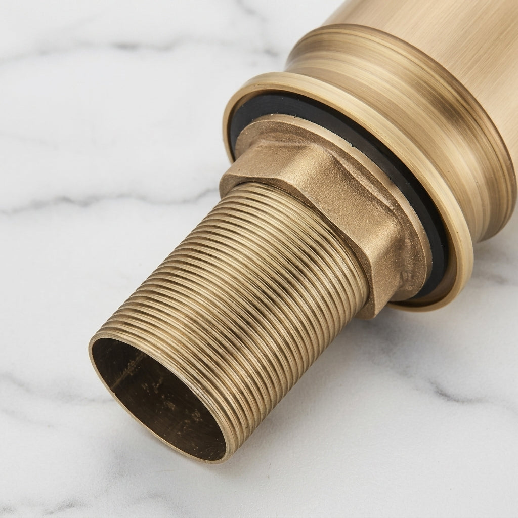 Mitigeur de lavabo cascade - Laiton brossé MaisonBrass