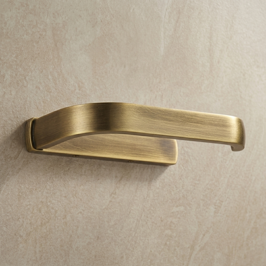 Porte-papier toilette mural - Laiton brossé MaisonBrass
