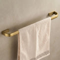 Grande barre porte-serviette - Laiton brossé MaisonBrass
