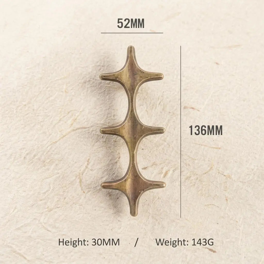 Mercure — Poignée stellaire en laiton massif MaisonBrass