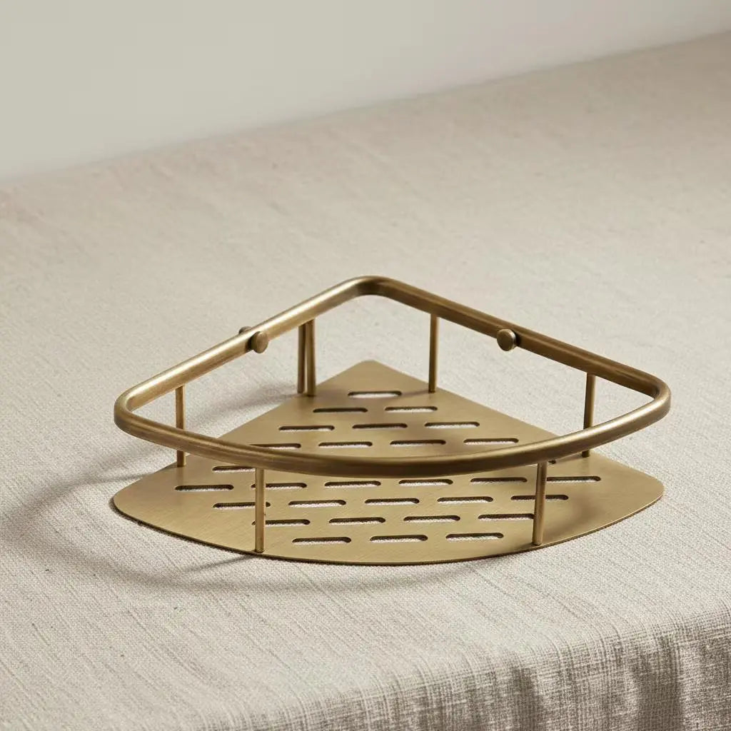 Étagère de douche - Laiton brossé MaisonBrass