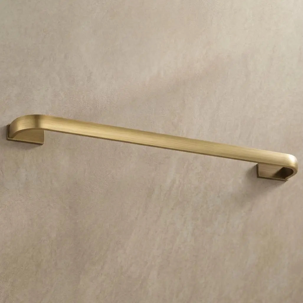 Grande barre porte-serviette - Laiton brossé MaisonBrass