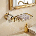 Porte-savon mural - Acier inoxydable poli & effet cristal MaisonBrass