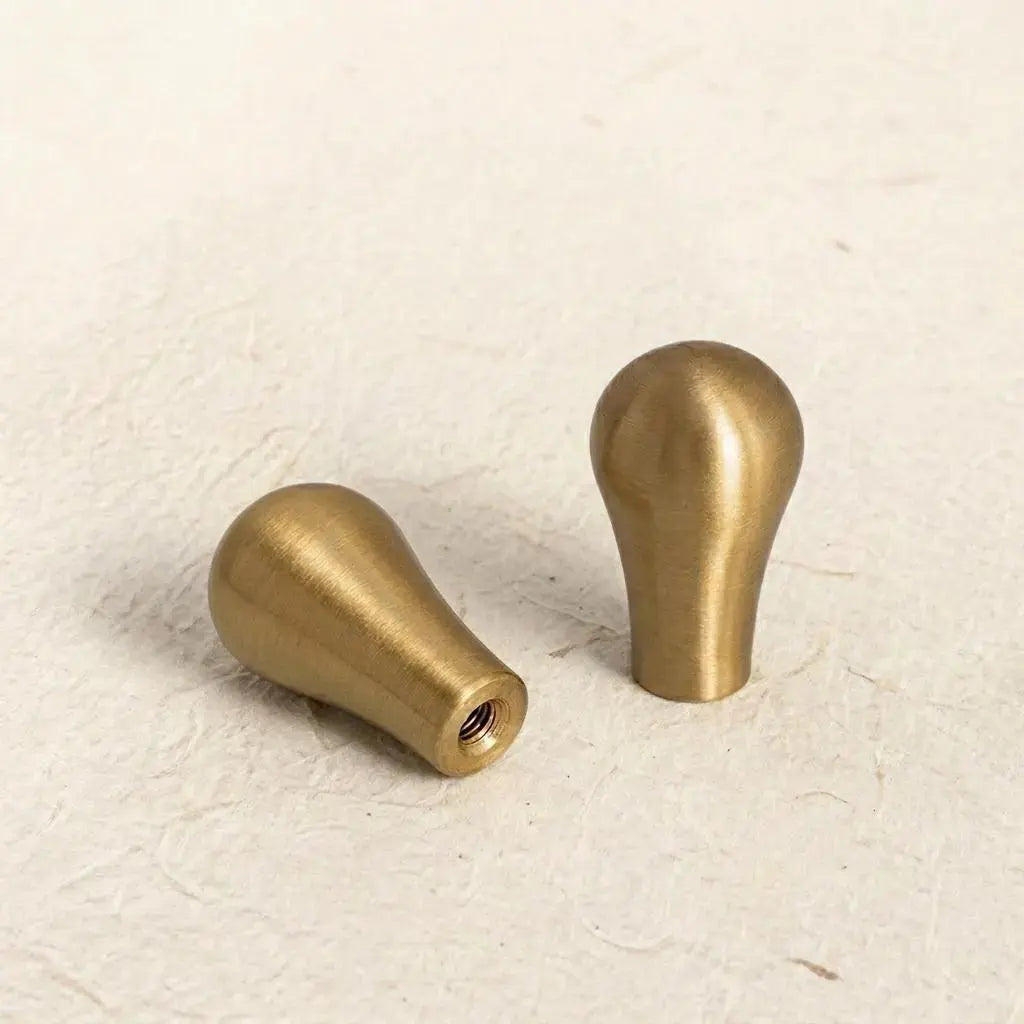 Terre — Poignée fuselée minimaliste en laiton massif MaisonBrass